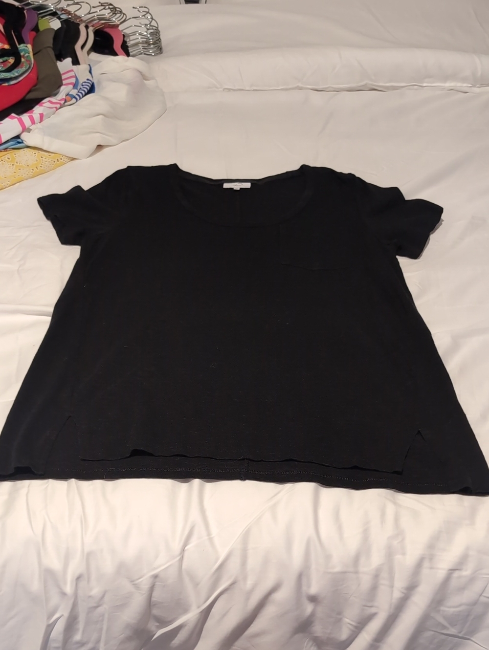 Soma Slub Tunic Length Tee